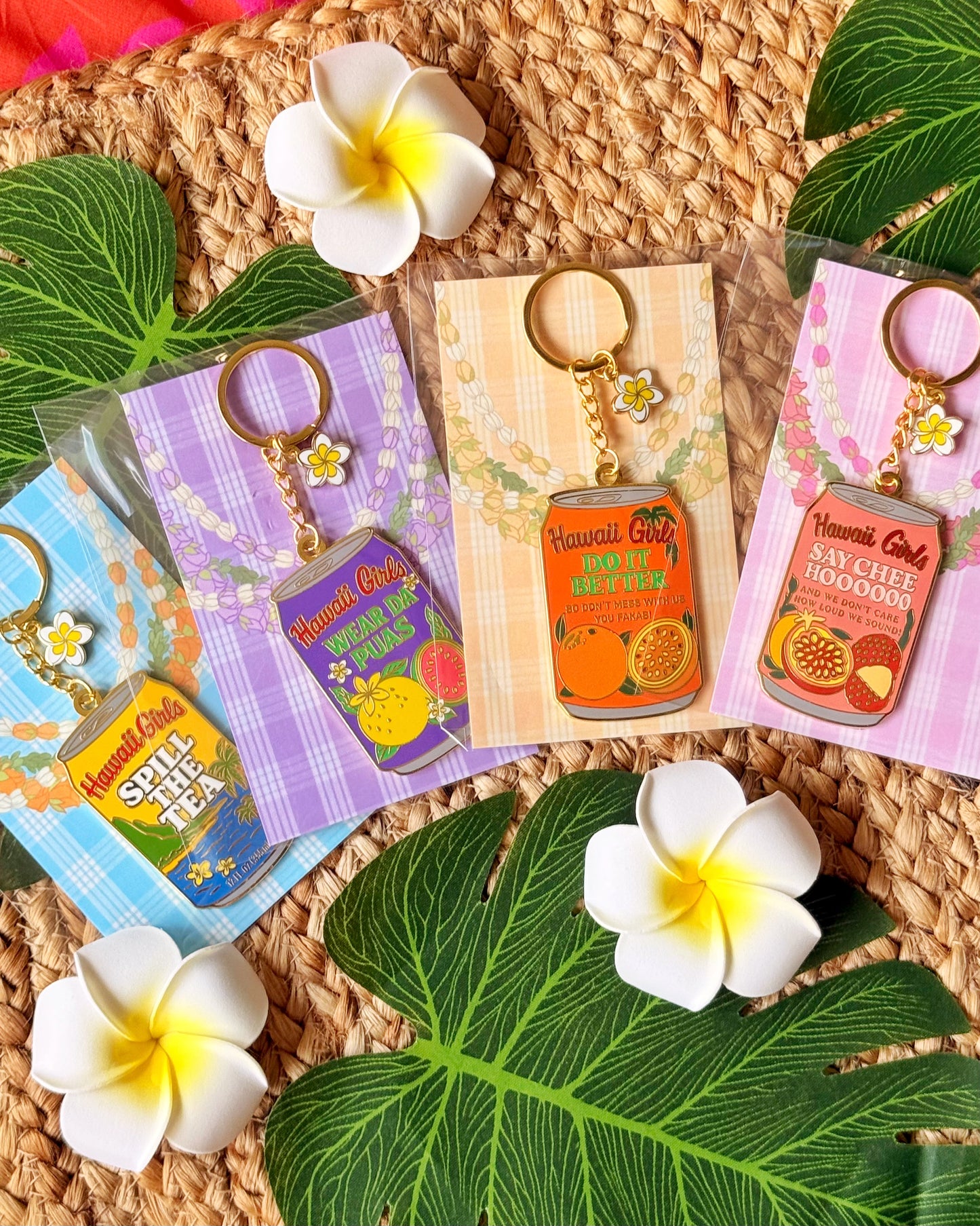Juicy Can Keychains