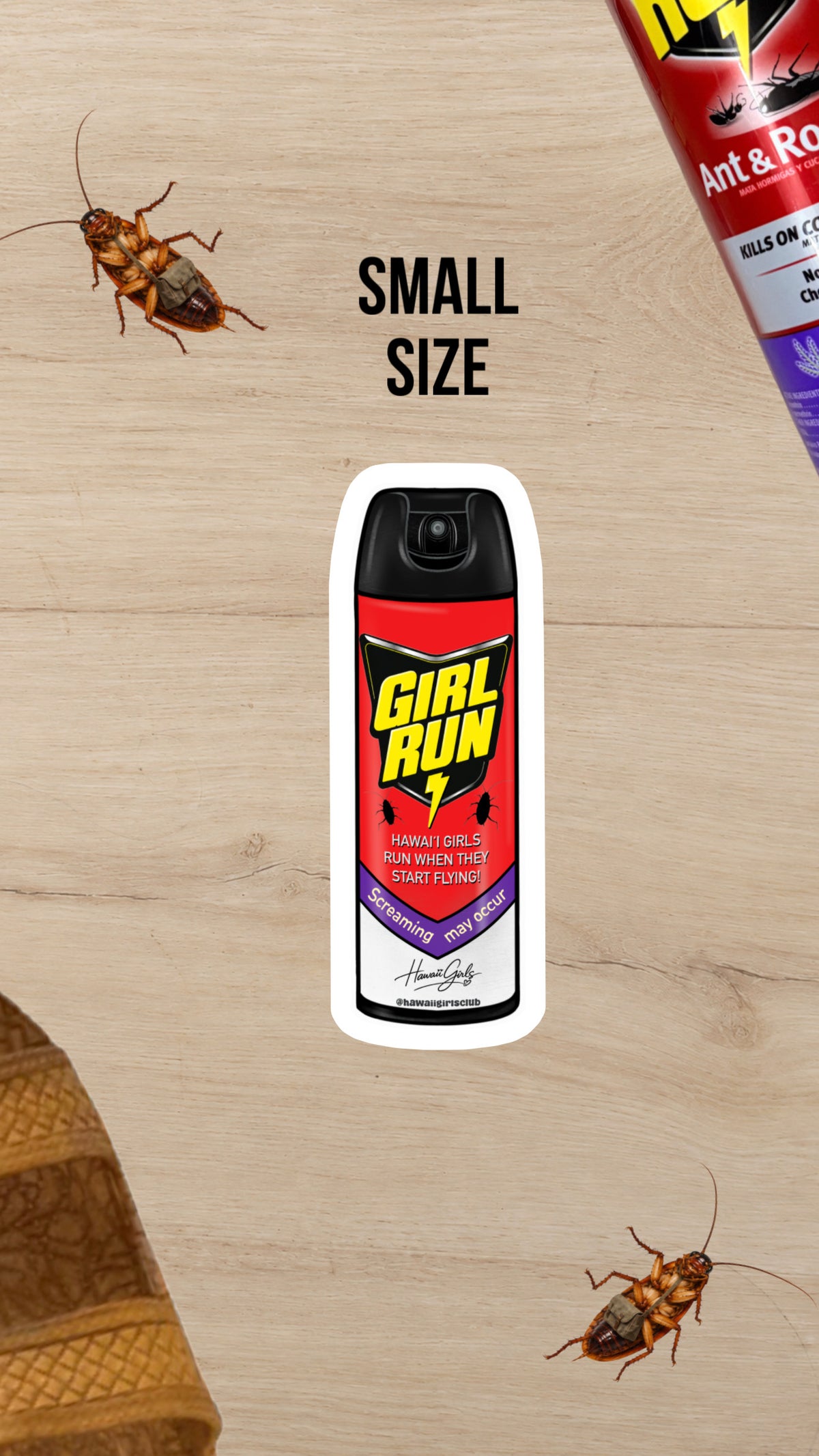 Girl Run Sticker