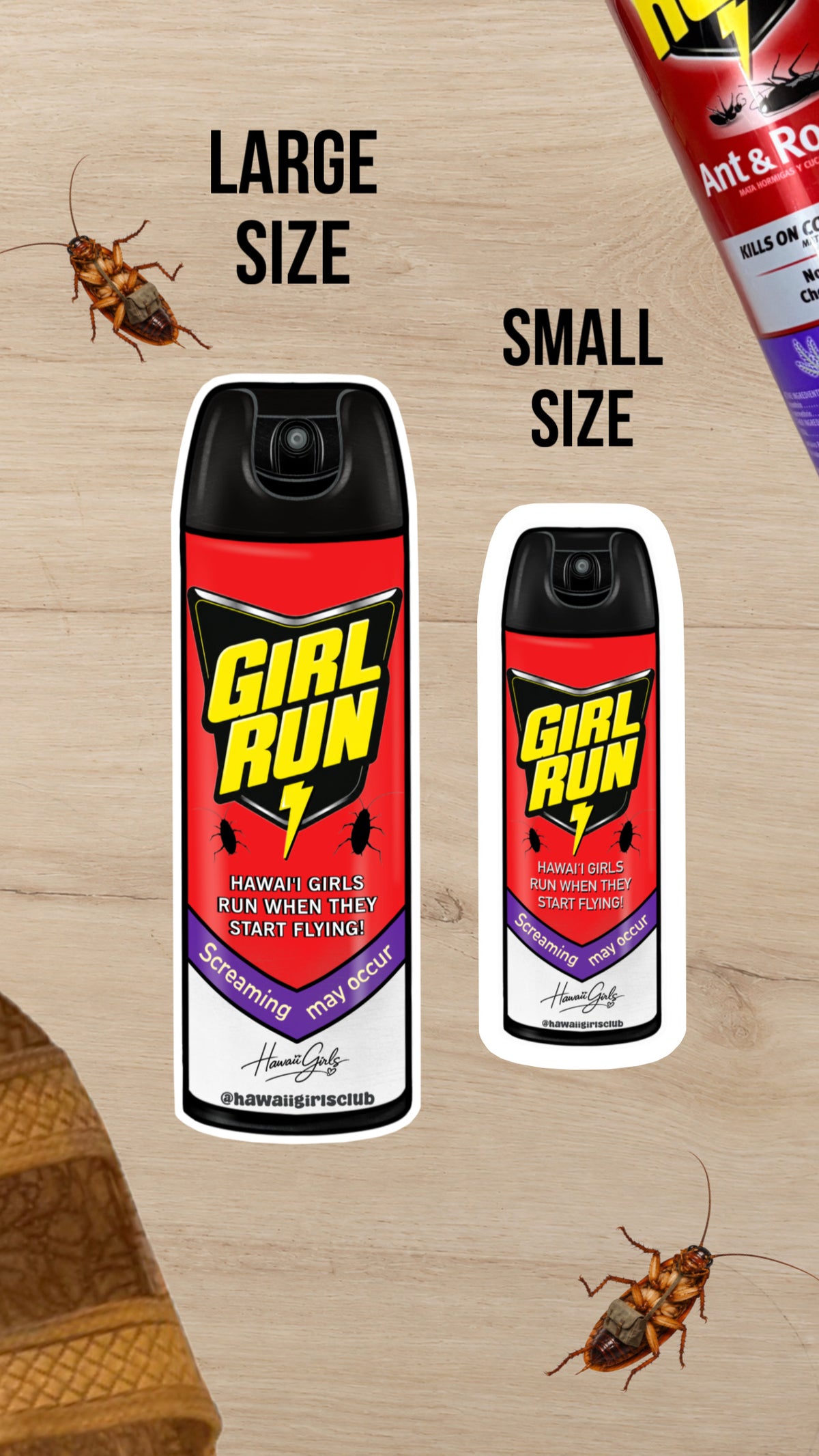 Girl Run Sticker