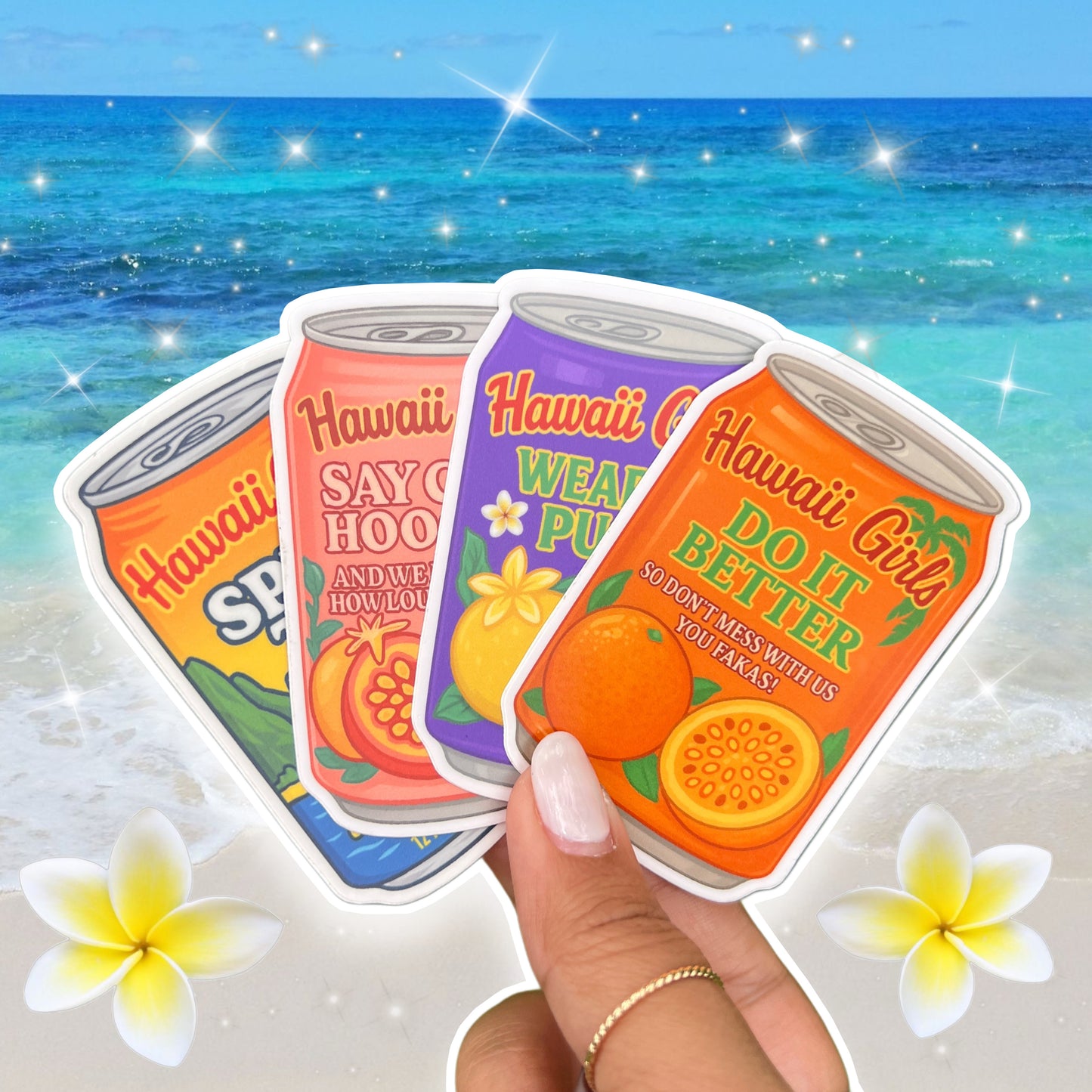 Juicy Can Stickers
