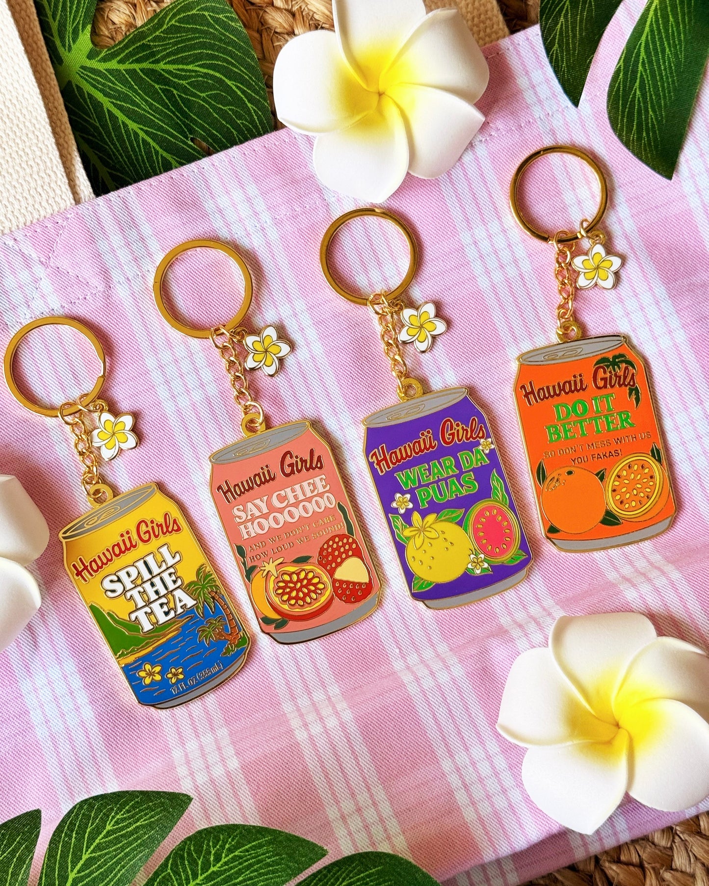 Juicy Can Keychains
