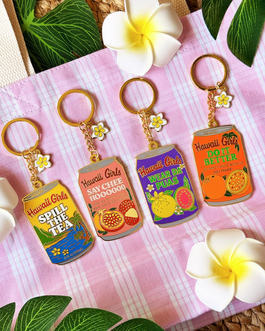 Juicy Can Keychains