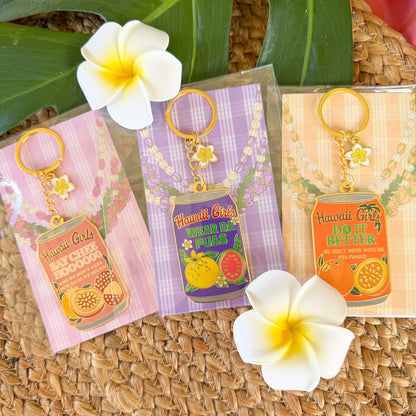 Juicy Can Keychains