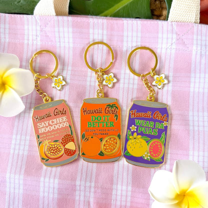 Juicy Can Keychains